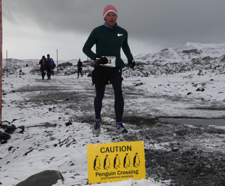Coloradan runs and wins Antarctica Marathon to fulfill a promise to a little girl
